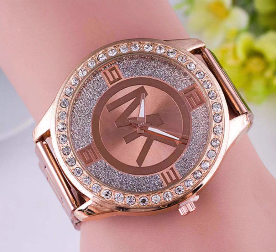 MK Alloy Diamond-Embedded Men's Wristwatch - Neon North Clothing