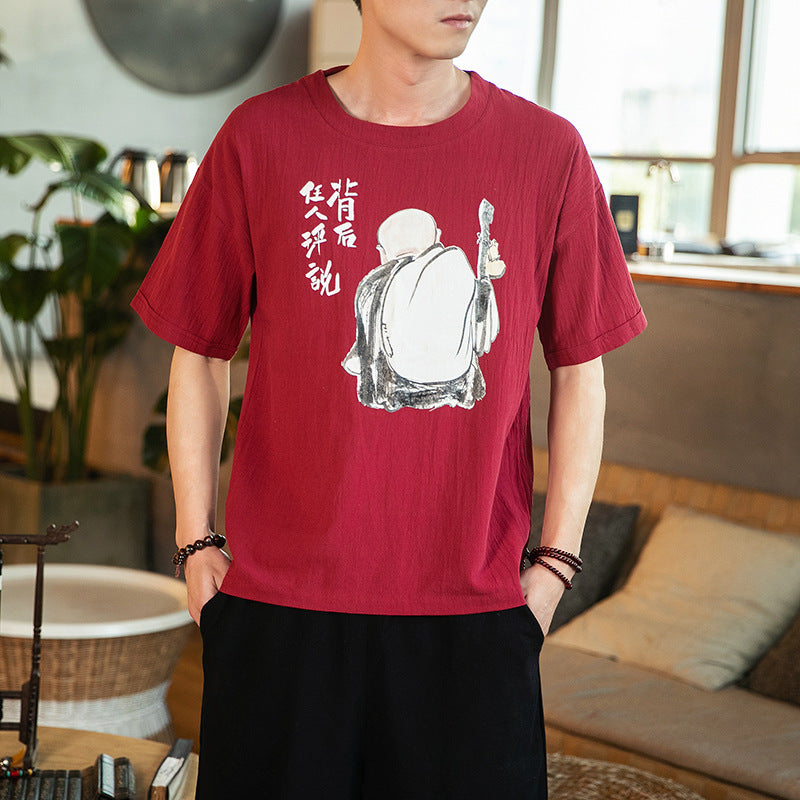Cotton Buddha T-Shirt - Comfortable and Stylish Printed Tee - Neon North Clothing