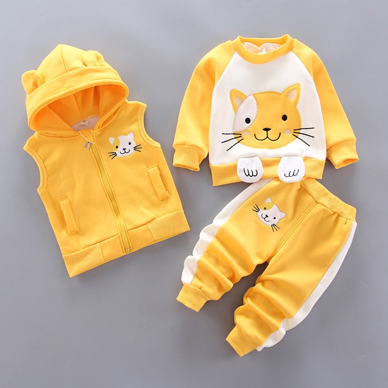 6M - 4 Years Unisex Sport Suit Infant Clothing Set - Neon North Clothing