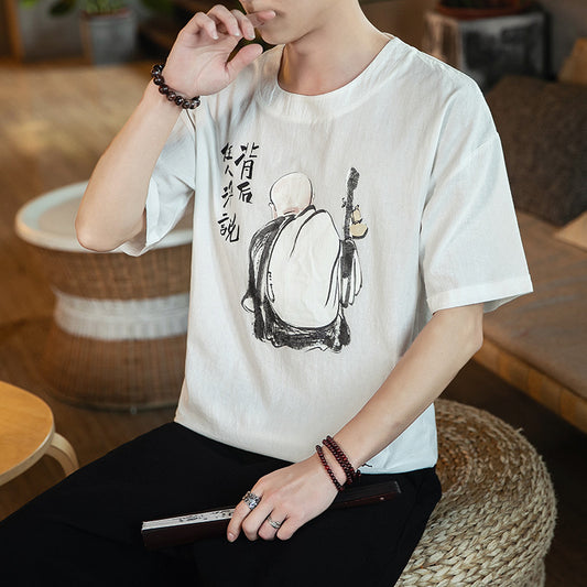 Cotton Buddha T-Shirt - Comfortable and Stylish Printed Tee - Neon North Clothing