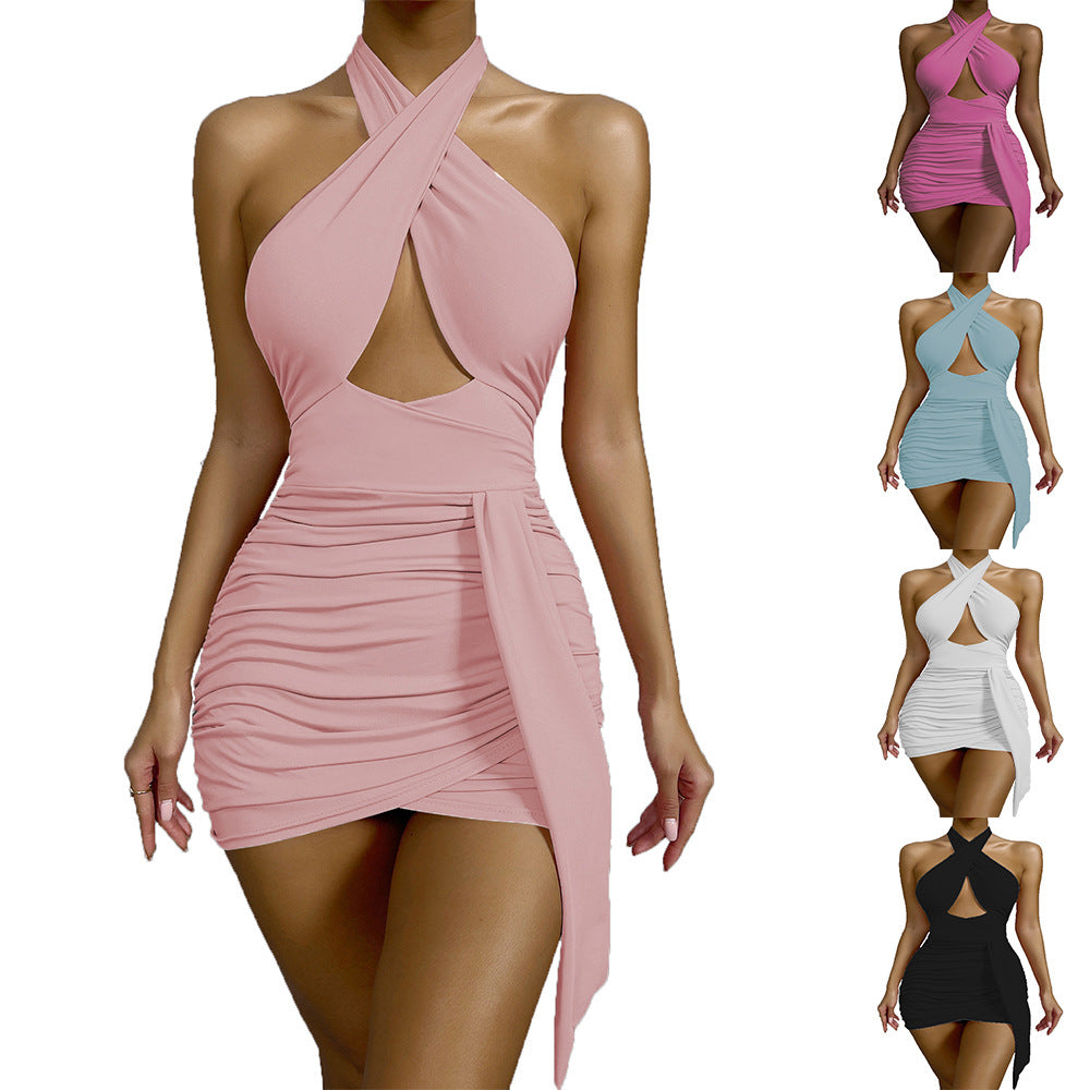 Robe de soirée moulante Temperament pour femme