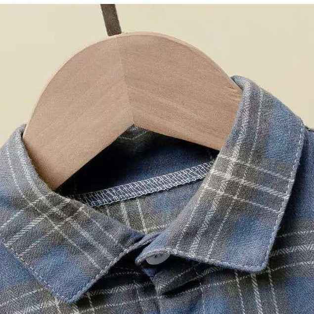 Classic Casual Plaid Button-Up Shirt