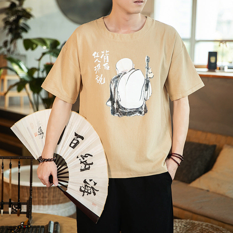 Cotton Buddha T-Shirt - Comfortable and Stylish Printed Tee - Neon North Clothing