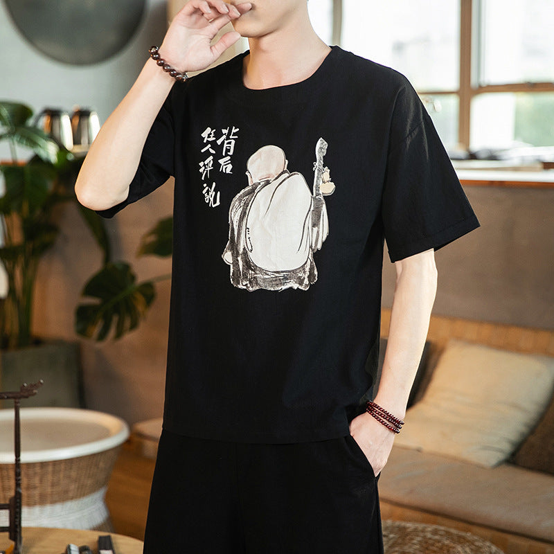 Cotton Buddha T-Shirt - Comfortable and Stylish Printed Tee - Neon North Clothing