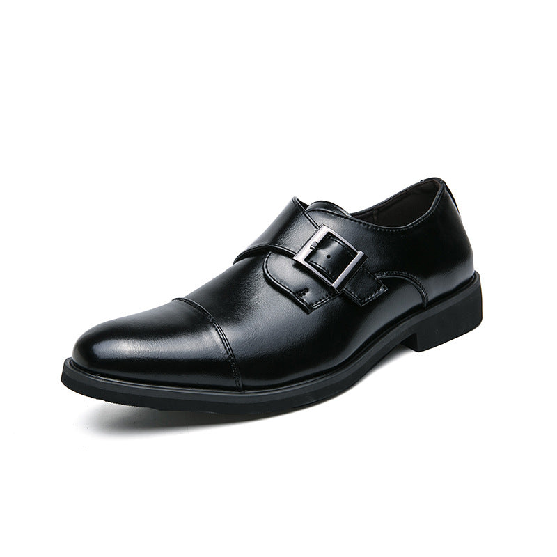 Low-cut British-style Business Shoes for Trendy Professionals