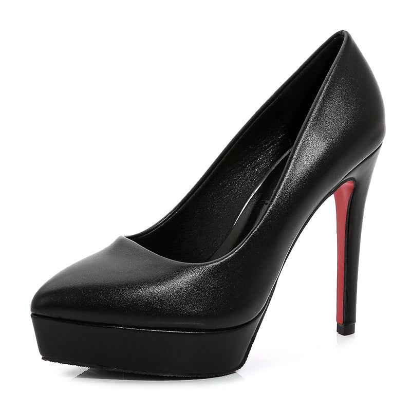 High Heel Stiletto Shoes Women - Elegant Single Shoes for Any Occasion