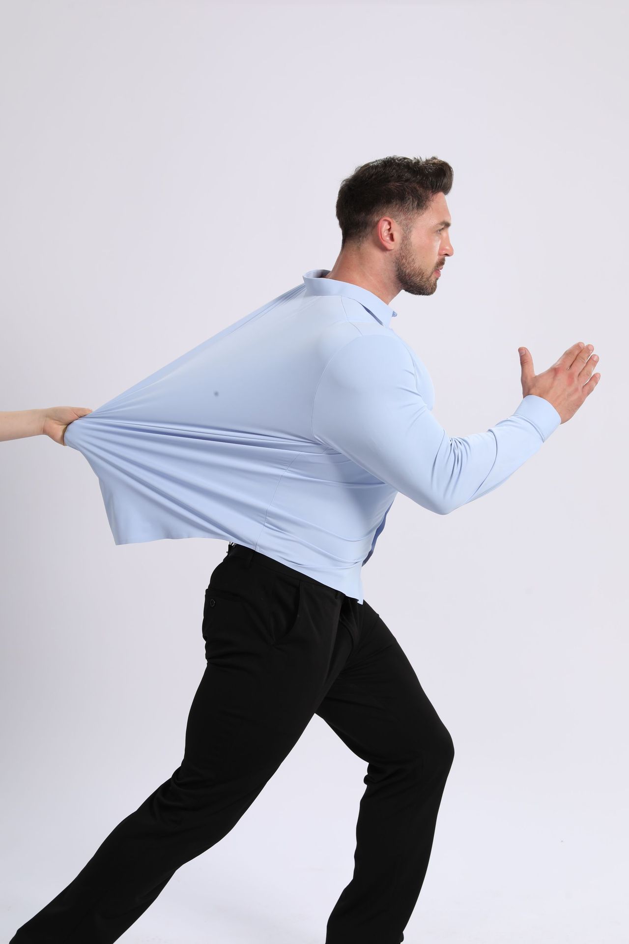 Ice-Cool Wrinkle-Resistant Shirt - Slim Fit, Silky Smooth Fabric