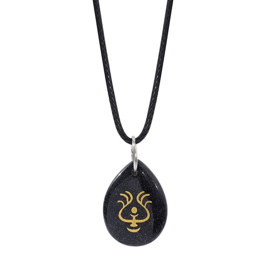 Sky City HIDA Water Drop Necklace - Neon North Clothing