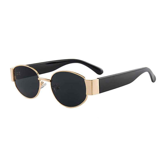 Trendy Round Sunglasses for Women and Men - Luxury Small Frame Design
