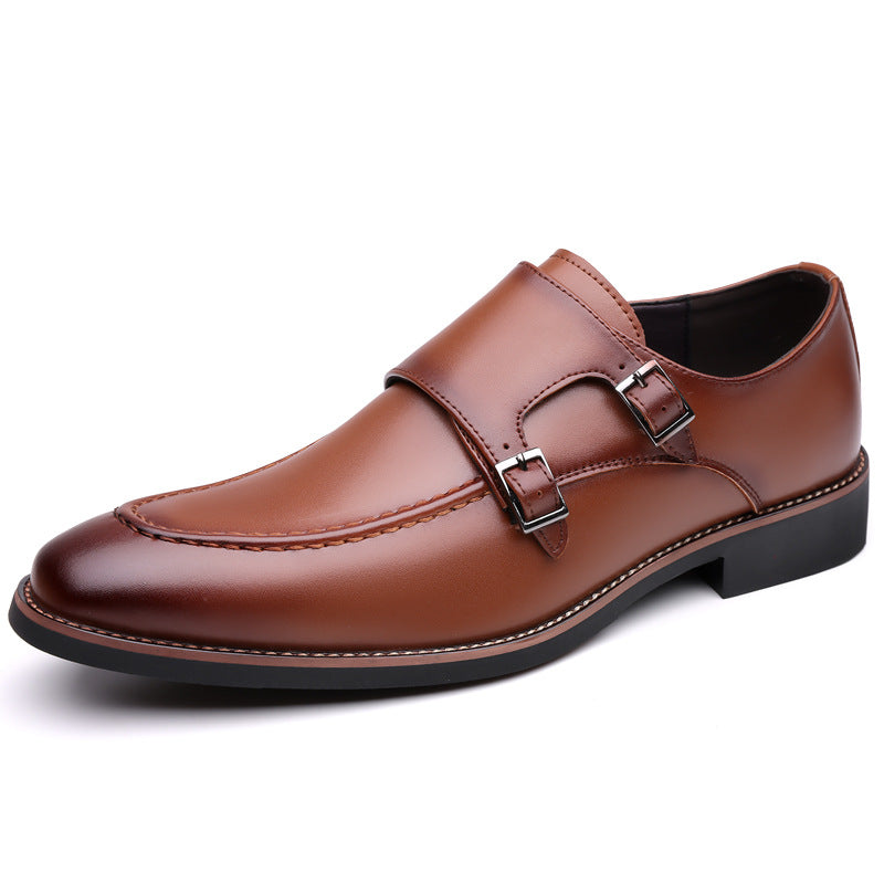 Chaussures d'affaires polyvalentes, respirantes et faciles à enfiler pour hommes