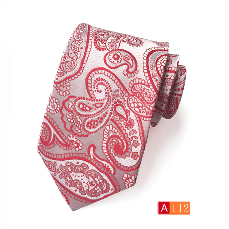 Men's Jacquard Formal Tie - Casual Polyester Jacquard Wear - Neon North Clothing