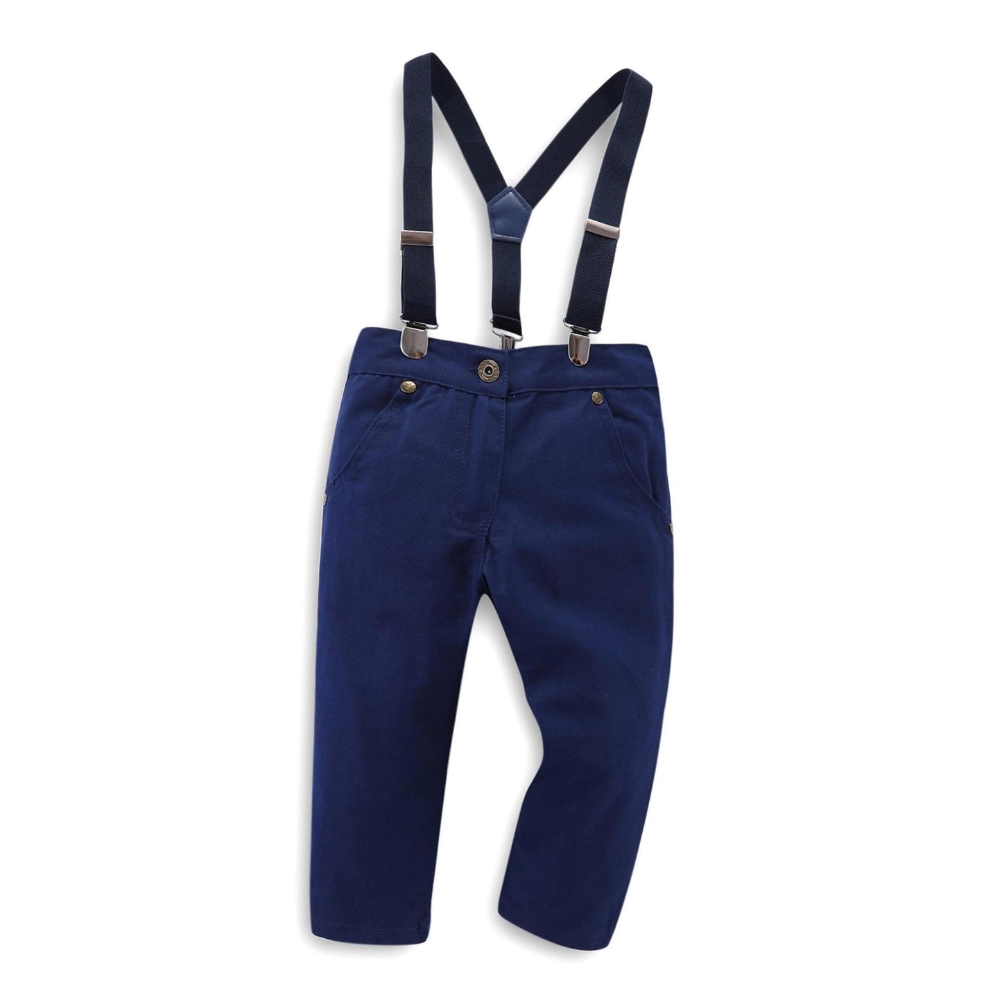 Boy's Gentleman Suit  with Suspenders