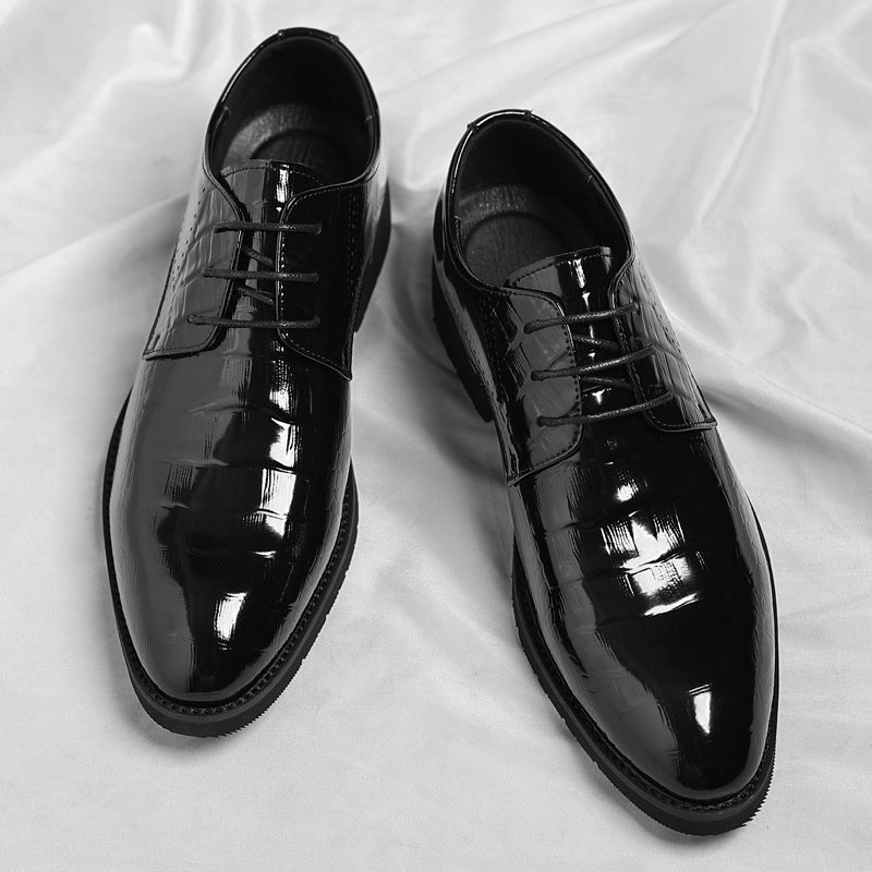 Business Fashionable Men's Shoes – Glossy Style for Every Occasion