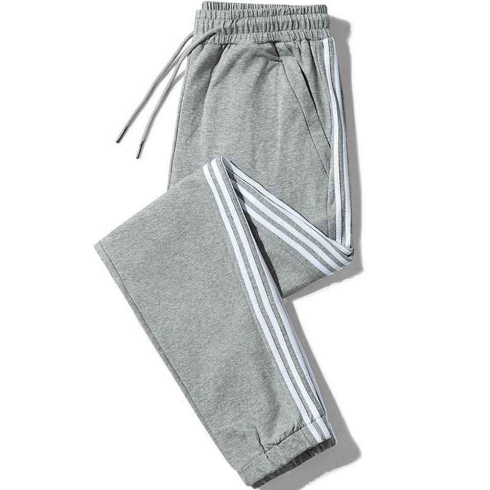 Men's Three-Stripe Casual Pants - Harlan Fashion Trends Long Pants