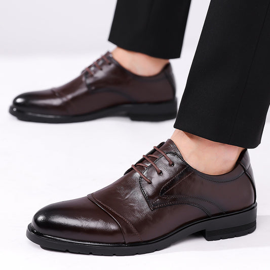 Men's Leather Business Shoes for Formal Occasions