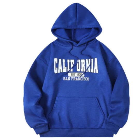 Women's Oversized Hooded Sweatshirt with Shoulder Drop Design