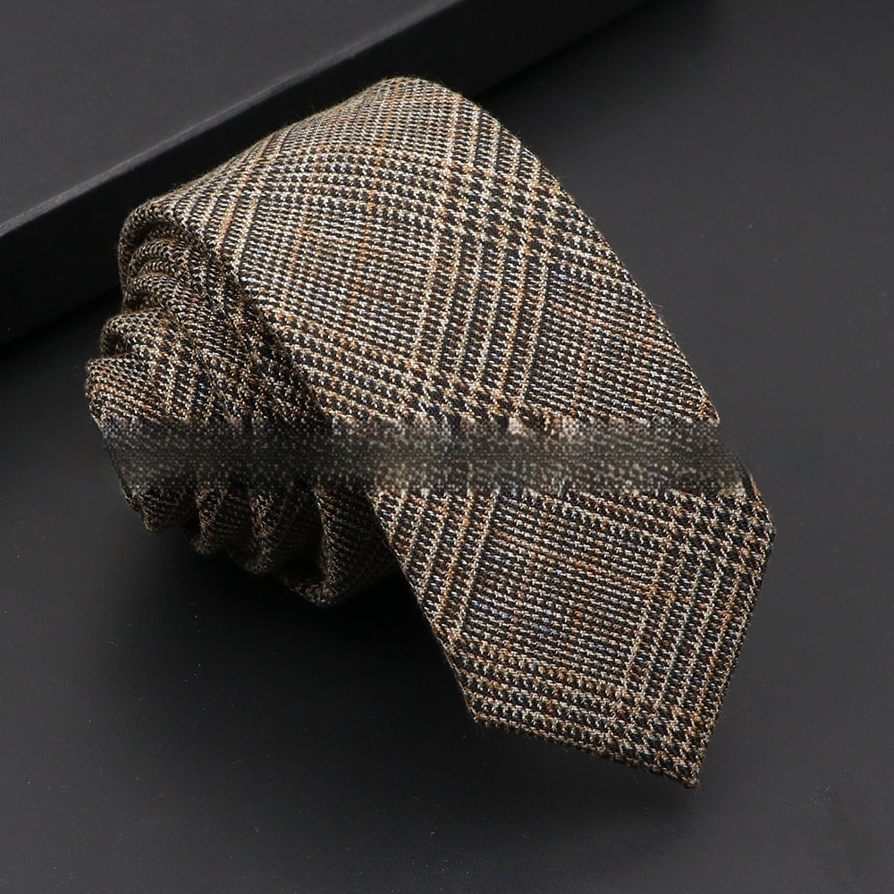 Artificial Woolen Necktie - Neon North Clothing
