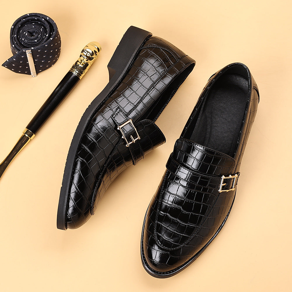 Mens Plus Size Leather Shoes for Stylish Casual Comfort