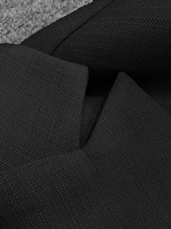 Men's Blazer Business Formal Solid Color Single Button