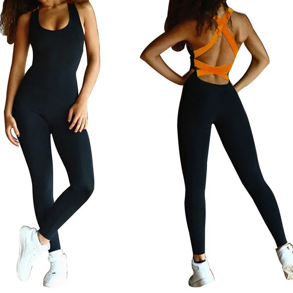 Women's Yoga Jumpsuit XL for Ultimate Sports and Gym Fitness Workout