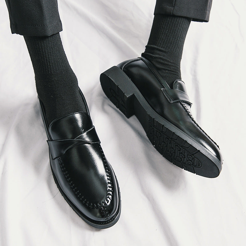 Mens Leather Business Shoes – Casual and Stylish British Style Footwear