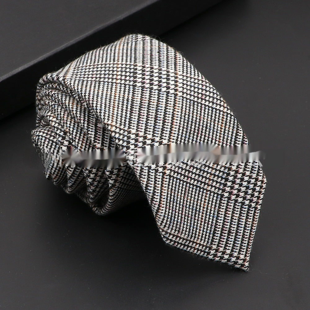 Artificial Woolen Necktie - Neon North Clothing