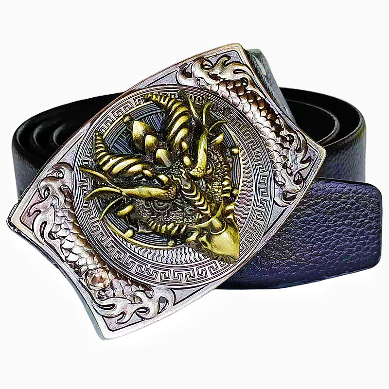 Smooth Buckle Trendy Punk Belt Buckle with Distinctive Style - Neon North Clothing