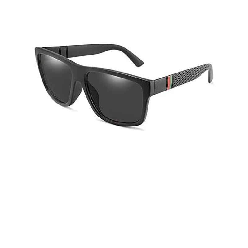 Unisex Vintage Polarized Sunglasses - Retro Square Sun Glasses for Women and Men