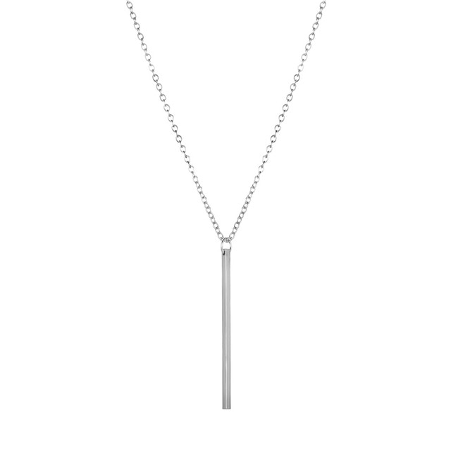 Ailend Design Simple Multi Layer Chain Necklace - Neon North Clothing