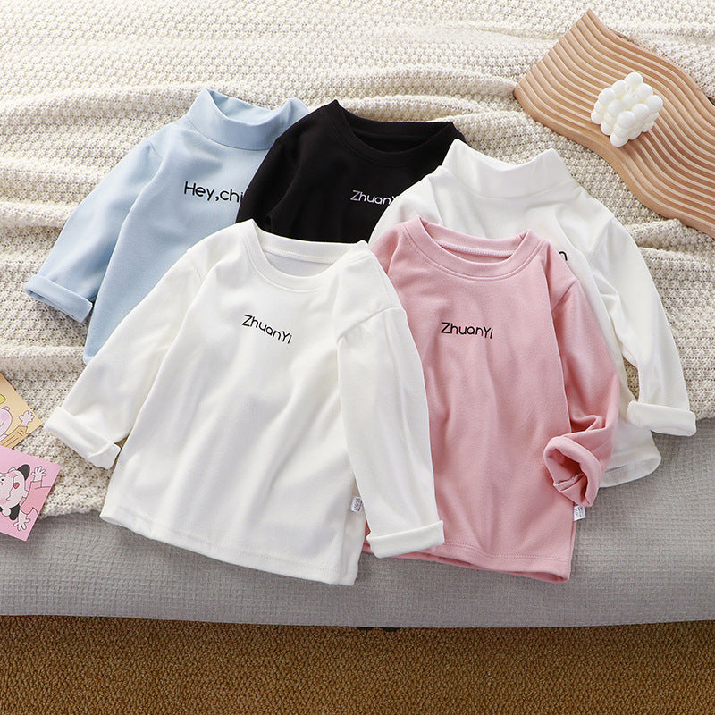 Unisex Turtleneck Shirts for Kids Aged 0-12 Years - Neon North Clothing