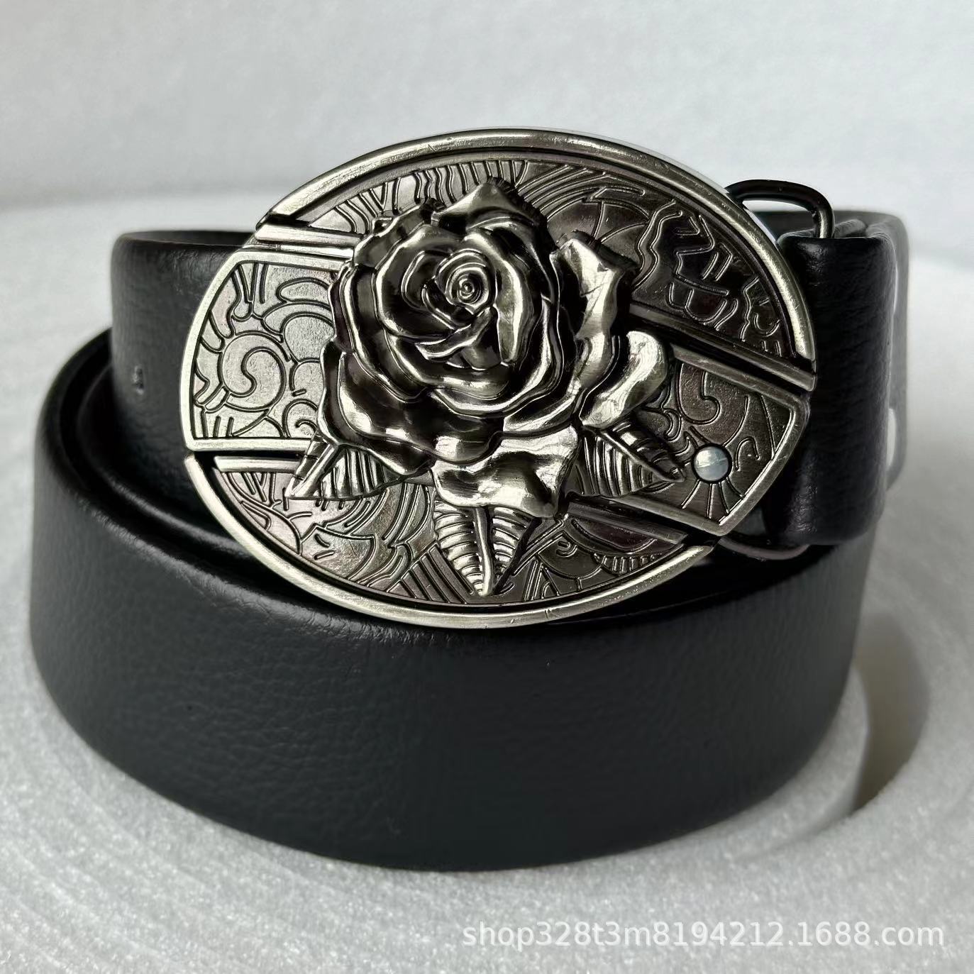 Smooth Buckle Trendy Punk Belt Buckle with Distinctive Style - Neon North Clothing