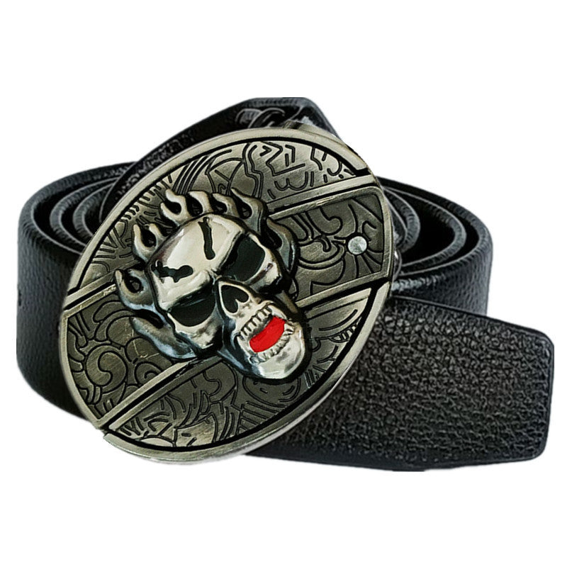 Smooth Buckle Trendy Punk Belt Buckle with Distinctive Style - Neon North Clothing