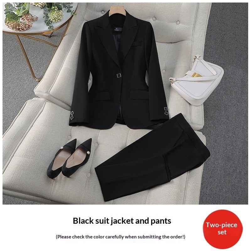 Elegant High-End Blazer for Spring and Autumn Professional Wear