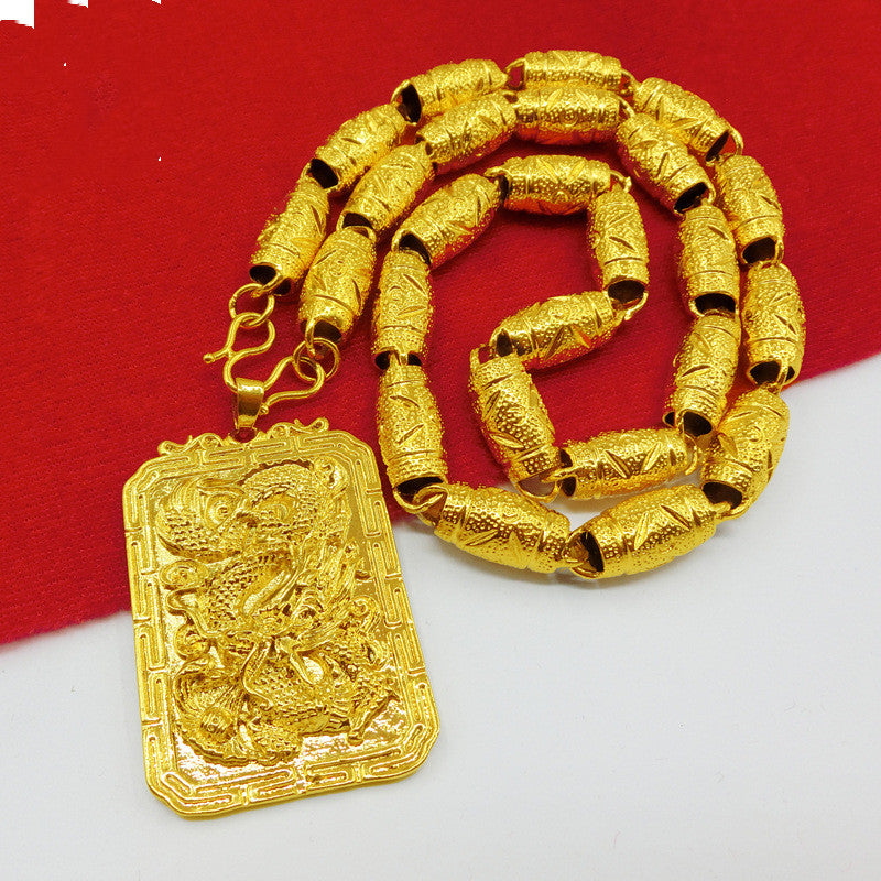 Solid Dragon Pendant 40g - Exquisite Design and Unique Style