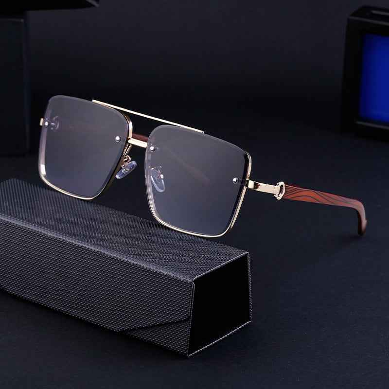 European American Square Cut Sunglasses for Men - Stylish and Trendy Eyewear