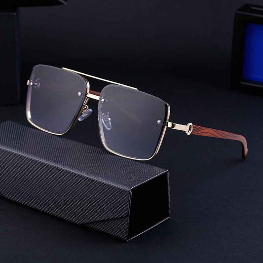 European American Square Cut Sunglasses for Men - Stylish and Trendy Eyewear