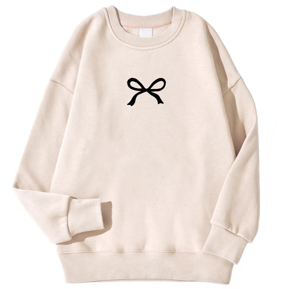 Women's Loose Fit Sweatshirt with Unique Print for Ultimate Comfort