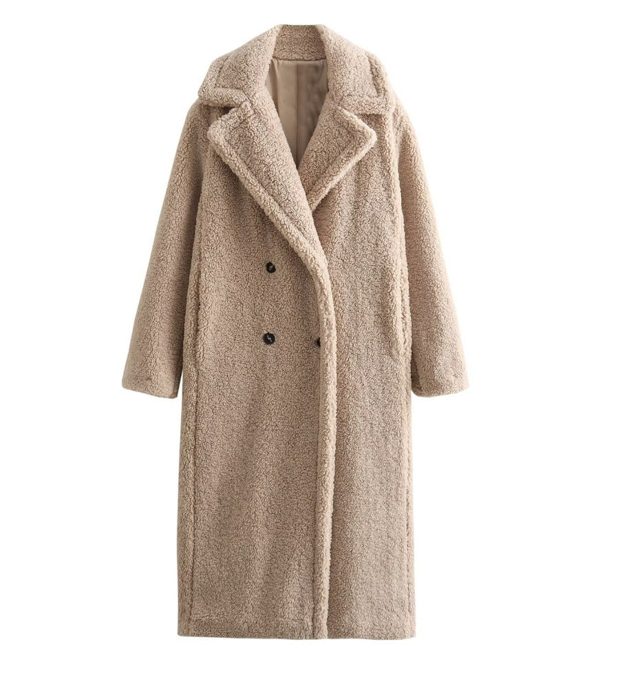 Streetwear Private Lady Fleece Warm Overcoat - Neon North Clothing