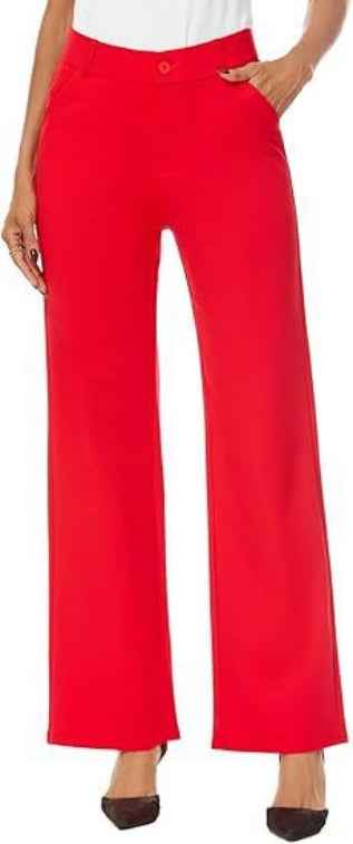 Women's High-Waisted Wide-Leg Pants for Commuting