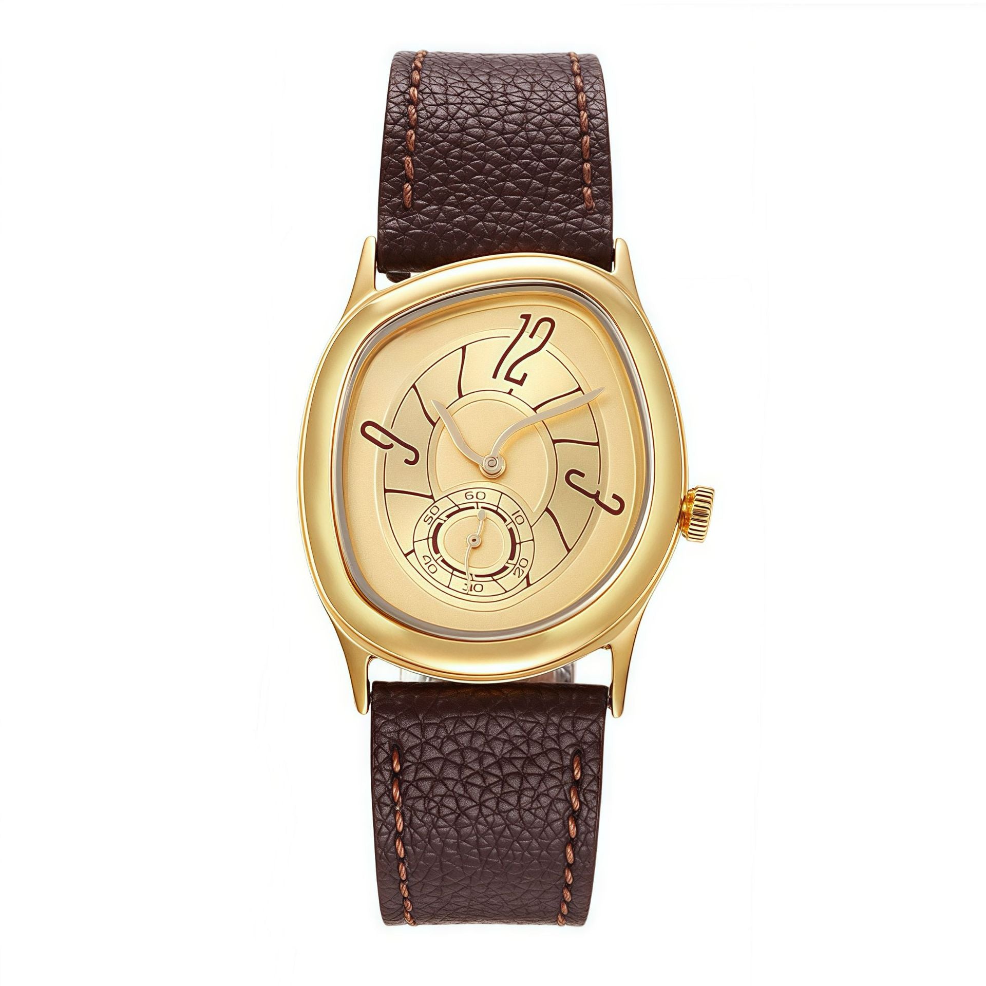 Irregular Twisted Watch Men's Quartz Watch - Neon North Clothing