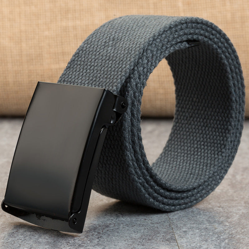 Snap-Clasp Candy-Colored Canvas Belt for Men - Neon North Clothing
