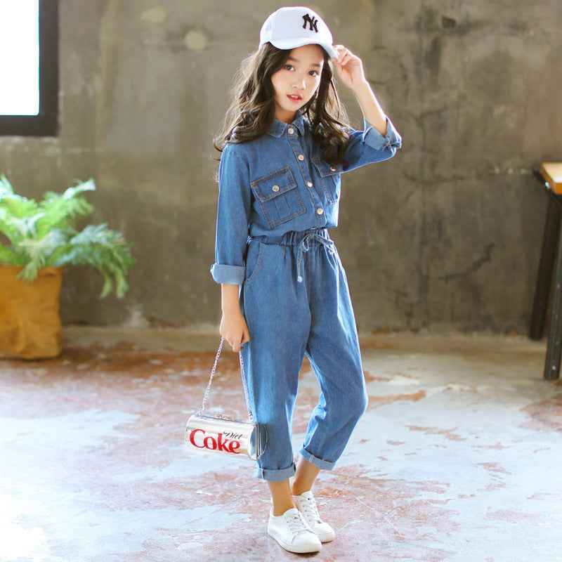 Unisex Cowboy Suit Set: Stylish 2-Piece Outfit for Trendy Western Style