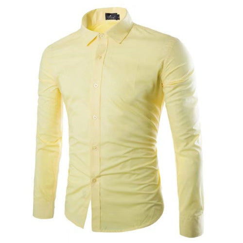 Casual Polo Shirt - Ironing Free Long Sleeves Regular Fit
