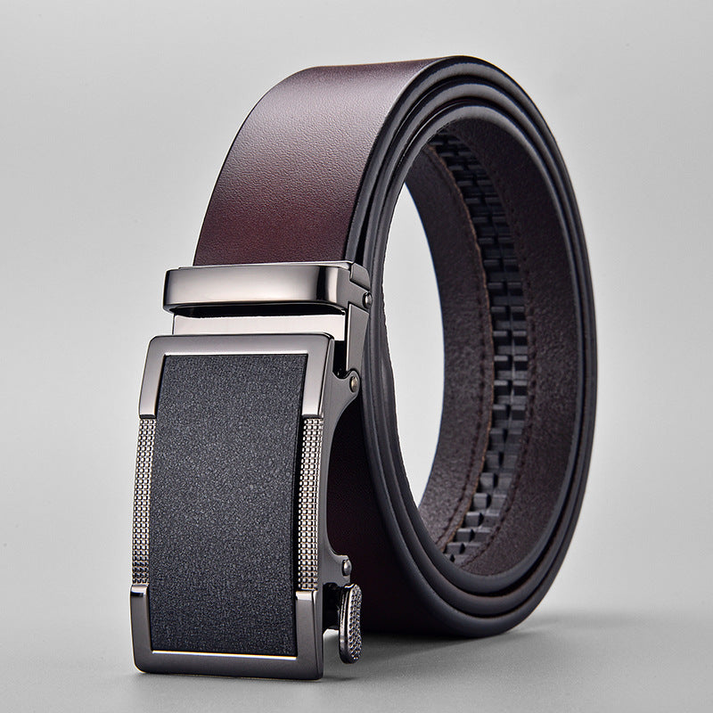 Men's Leather Belt - Premium Two-Layer Design for Durability and Style - Neon North Clothing