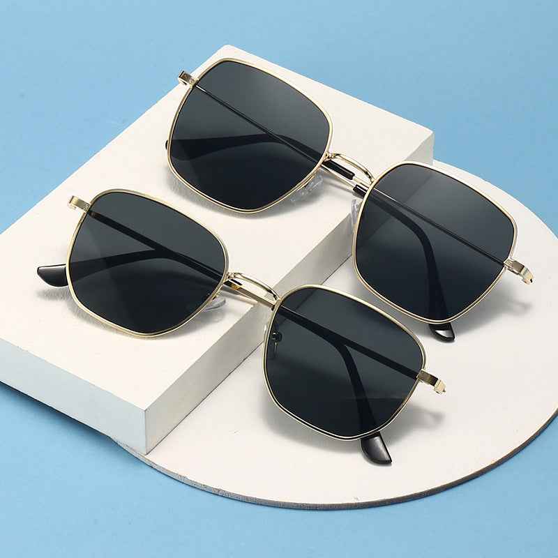 Men And Women Vintage Literary Sunglasses - Stylish Retro Box Sunglasses