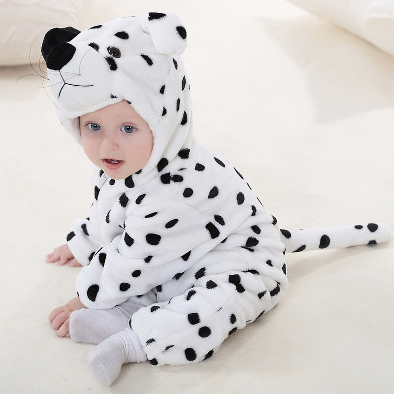 3M - 24M Infant Animal Jumpsuits for Cute and Comfy Baby Outfits - Neon North Clothing
