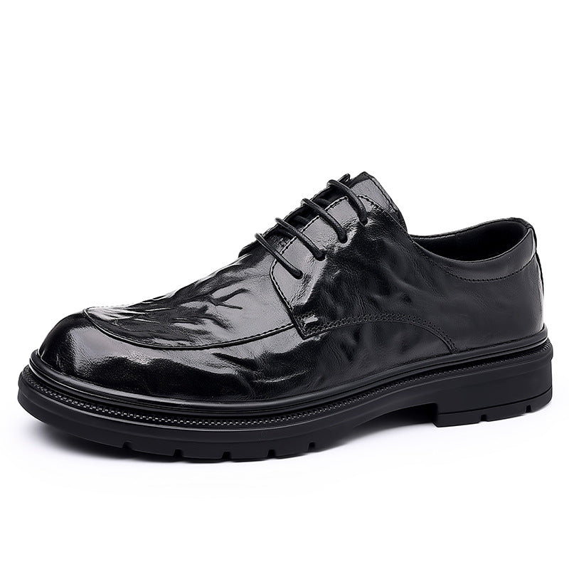 British Leather Business Shoes Men - Premium Dress Shoes for Formal Wear