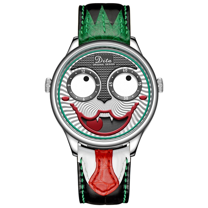 Joker Luxury Quartz Watch - Limited Edition Designer Alloy Timepiece - Neon North Clothing