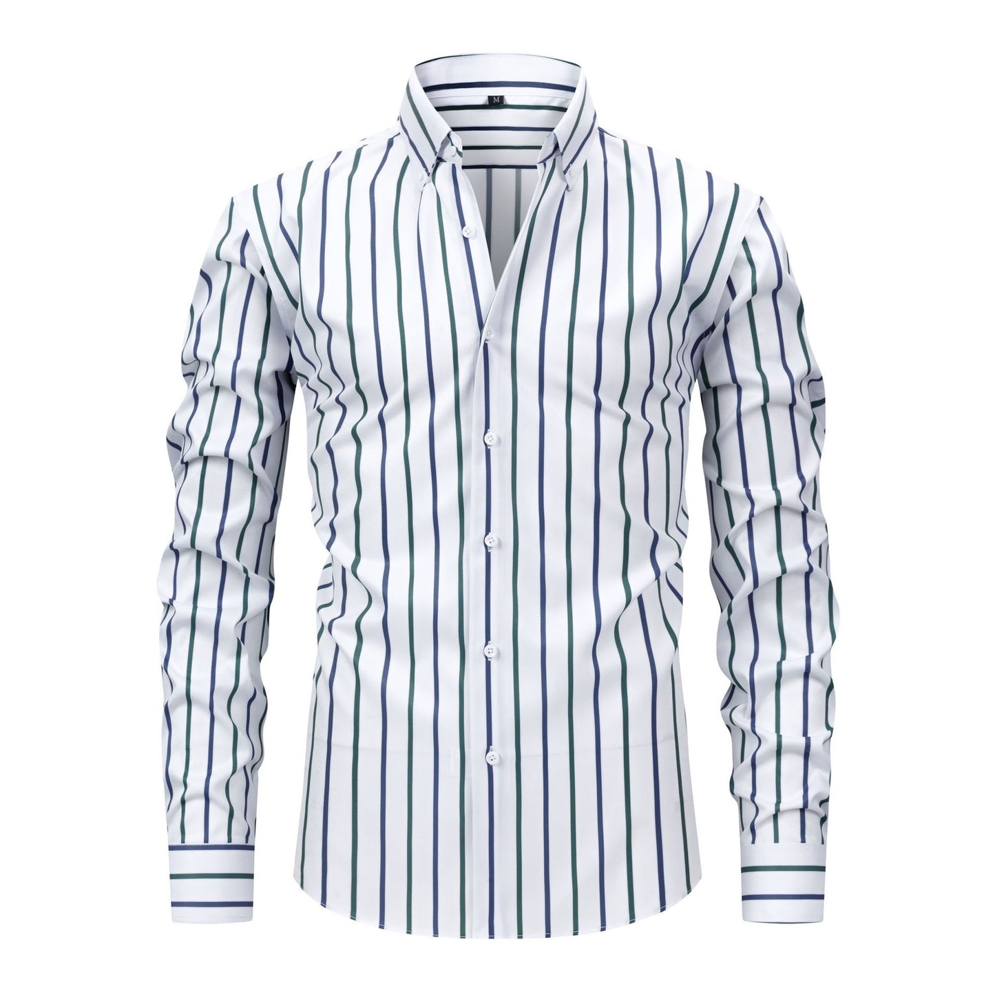 Stylish High-end Striped Mens Shirt - Regular Fit