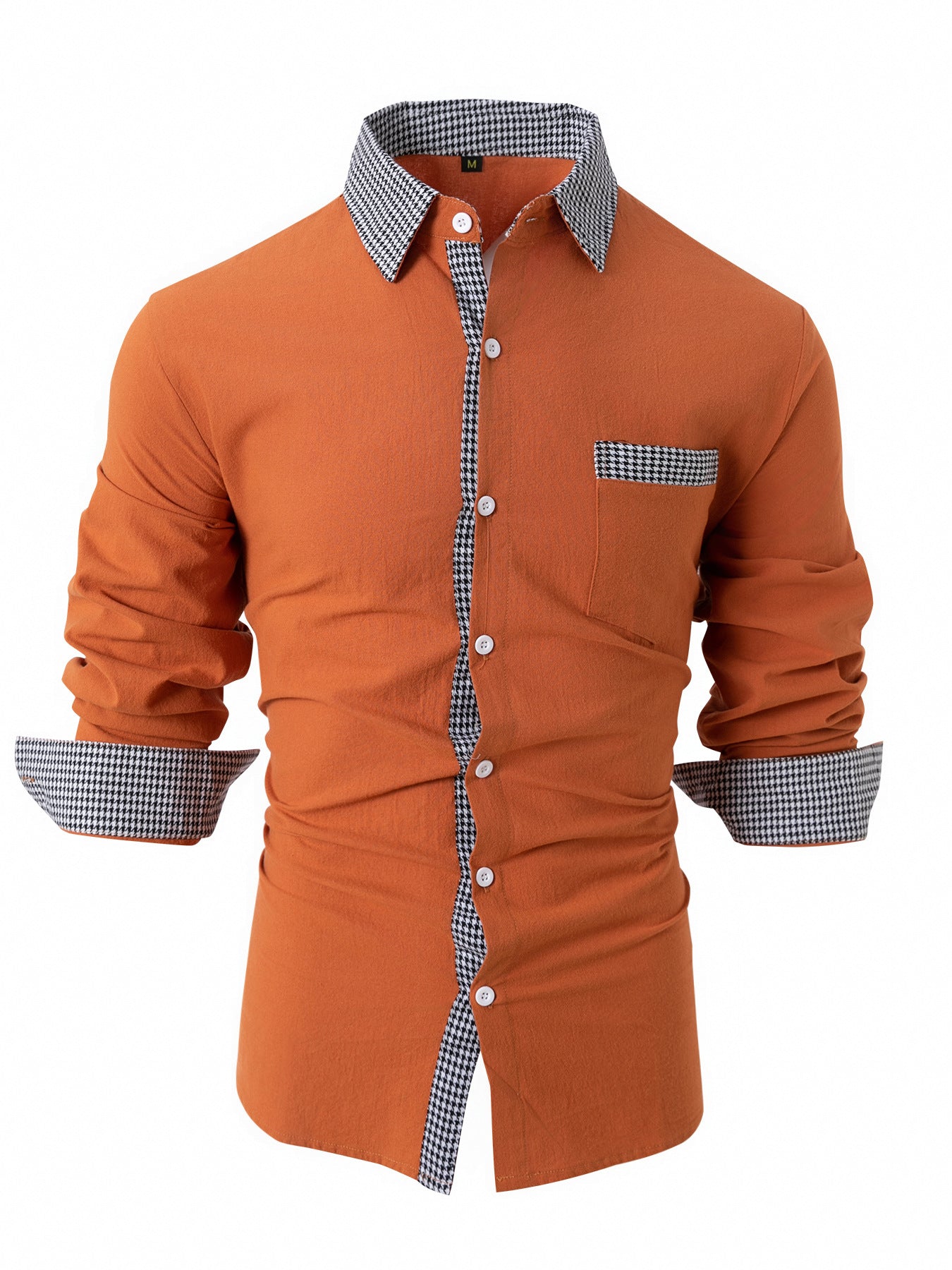 Mens Casual Long Sleeve Shirt for Effortless Style and Comfort